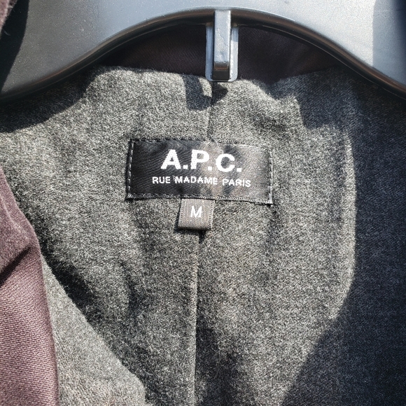 A.P.C. Rue Madame Paris heavy winter bomber jacket - Picture 3 of 11